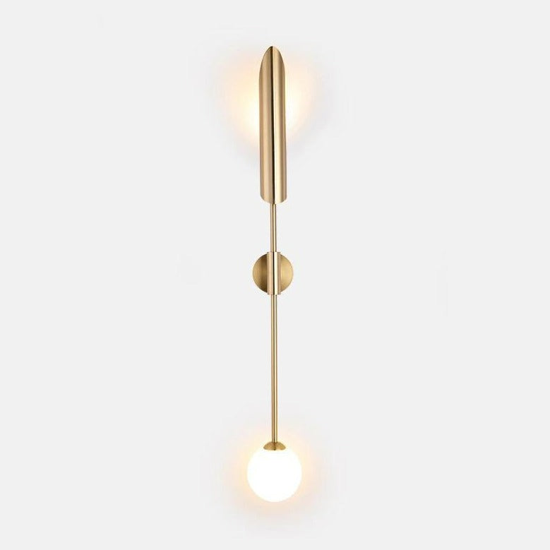 Modern Light Luxury Golden Up And Down Wall Lamp