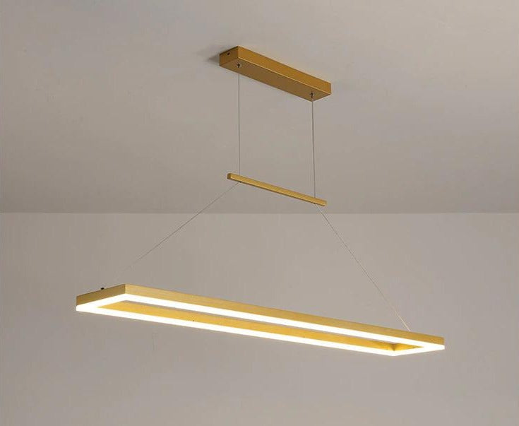 Modern Rectangular Frame LED Light Fixture