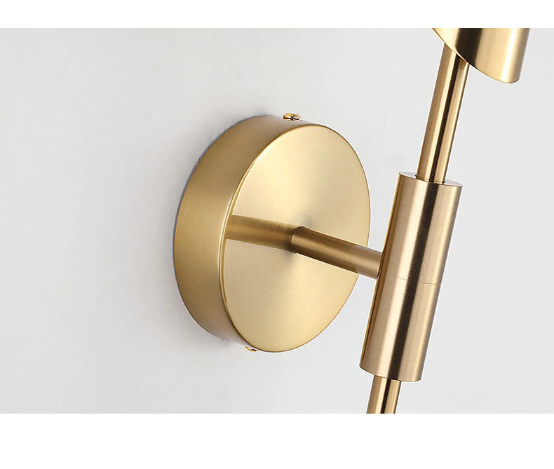 Modern Light Luxury Golden Up And Down Wall Lamp