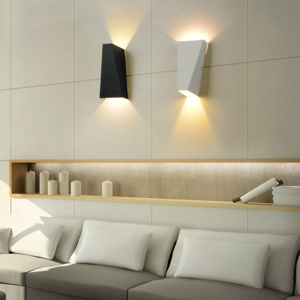 Modern Geometric LED Wall Light