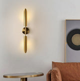 Modern Light Luxury Golden Up And Down Wall Lamp