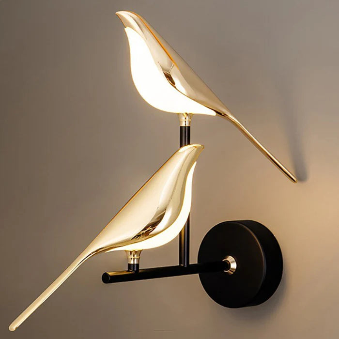 Modern Led Art Design Bird Wall Light