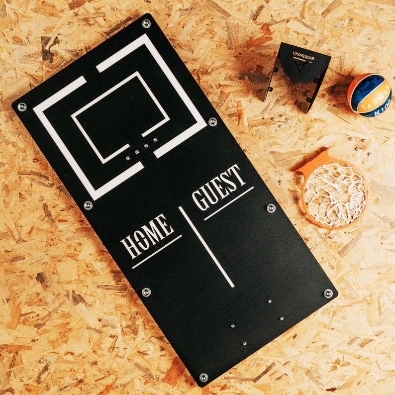 XL Basketball Hoop Wall Decor