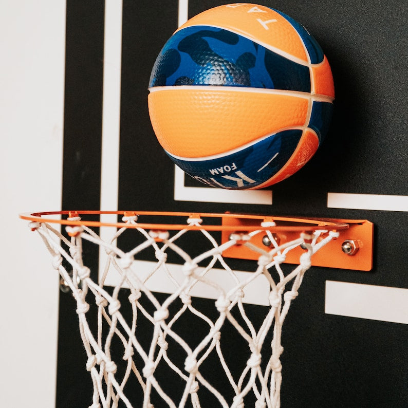 XL Basketball Hoop Wall Decor