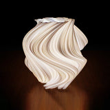 Fractal Wave Lamp - Organic 3D Printed Table Lamp