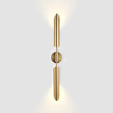 Modern Light Luxury Golden Up And Down Wall Lamp